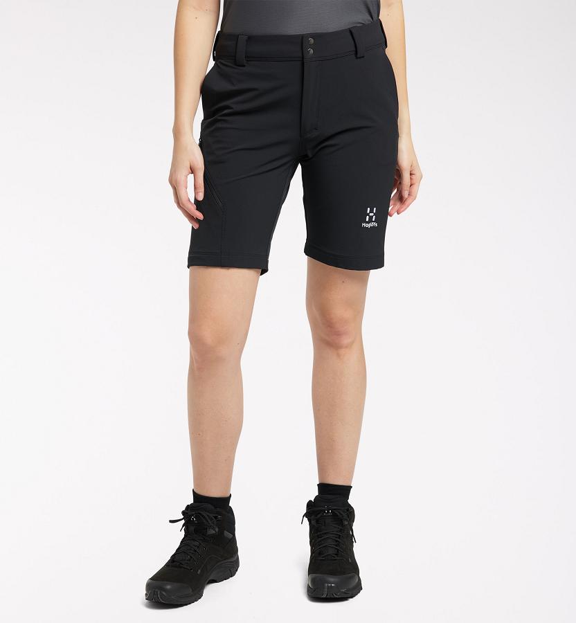 Haglöfs Womens Morän Shorts Black New Zealand 72691WNHB